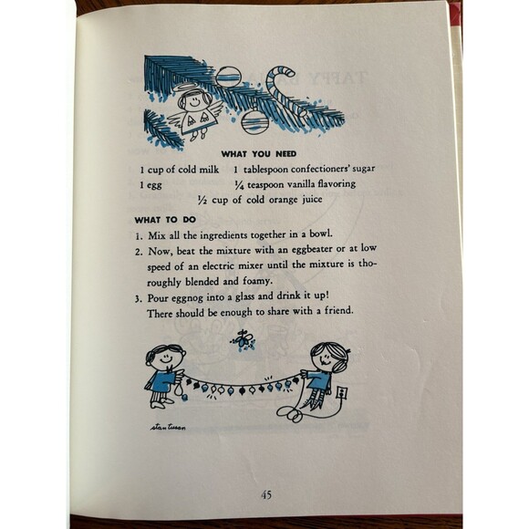 Vintage 1975 Young Children's Mix And Fix Cookbook Parents Magazine Hardcover - Picture 8 of 11